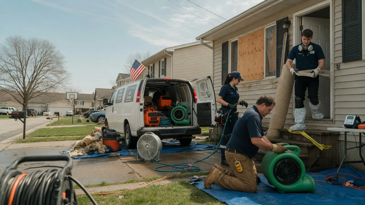 Water Damage Restoration in Danville, PA near me